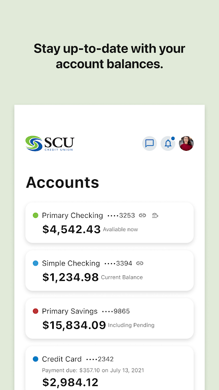 SCU Credit Union Screenshot 3 