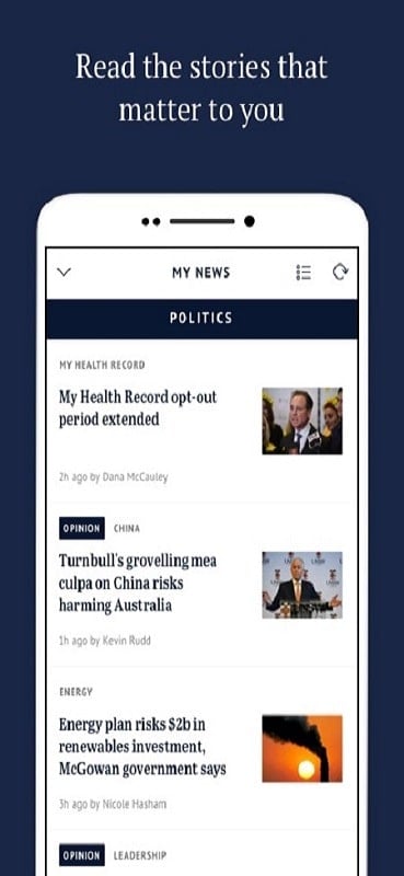 The Sydney Morning Herald Screenshot 2