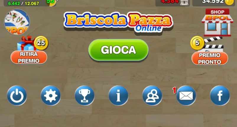 BPOL Briscola Pazza On Line Screenshot 2 