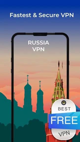 Russia Fast VPN - Free VPN for Secure Service Screenshot 1 