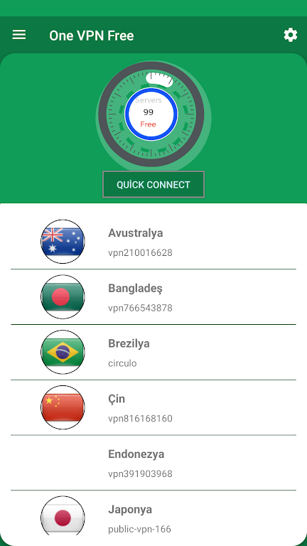 One VPN Free Screenshot 3