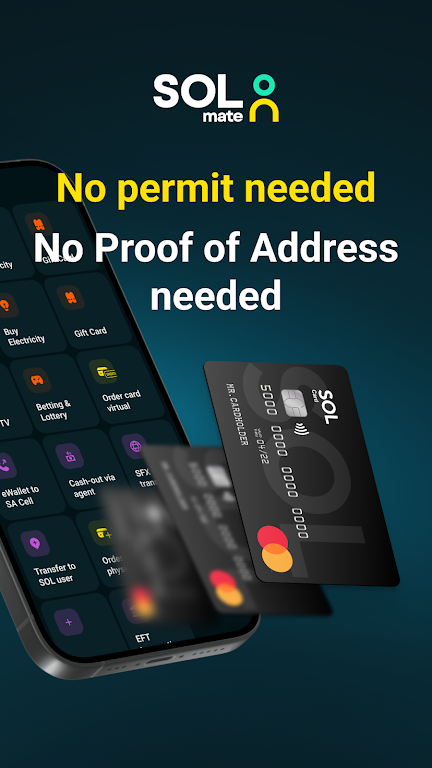 SOLmate - Get your bank card Screenshot 2