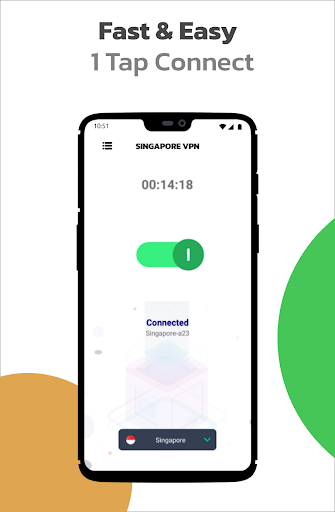 SINGAPORE VPN - Free Singapore IP Proxy & Secure Screenshot 1 