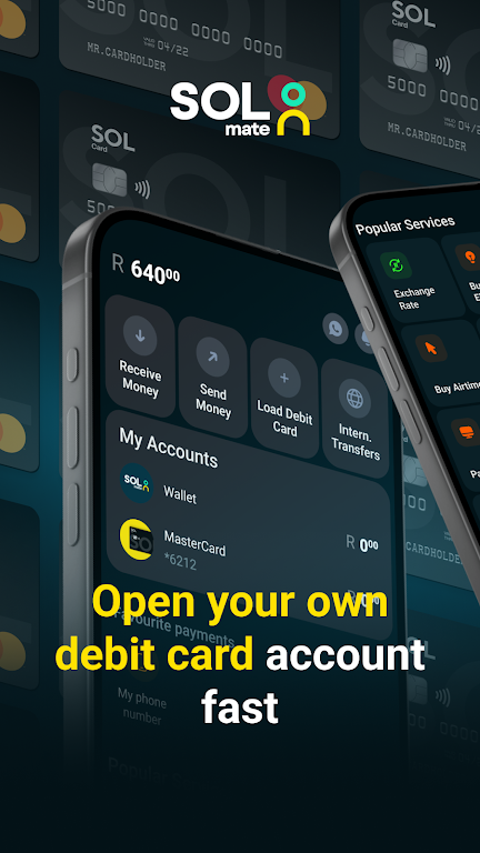 SOLmate - Get your bank card Screenshot 1 