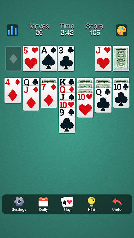 Classic Solitaire - Klondike Screenshot 2 