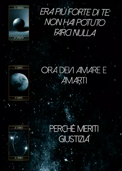 Oracolo del Cosmo Tarocchi cos Screenshot 1