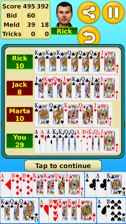 Pinochle Screenshot 2