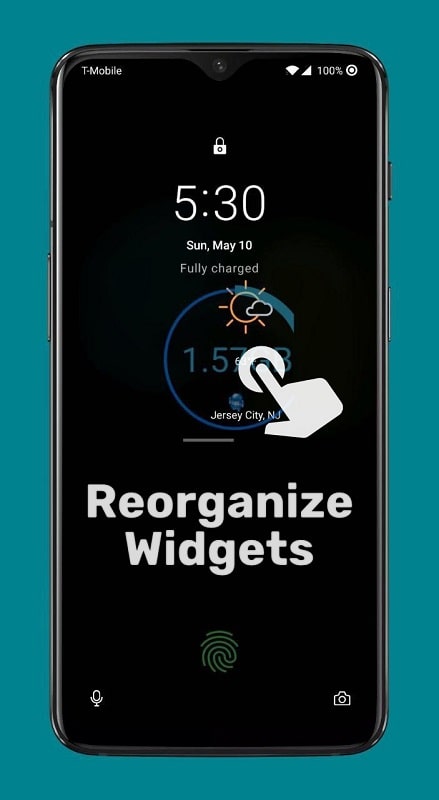 Lockscreen Widgets and Drawer Screenshot 2 