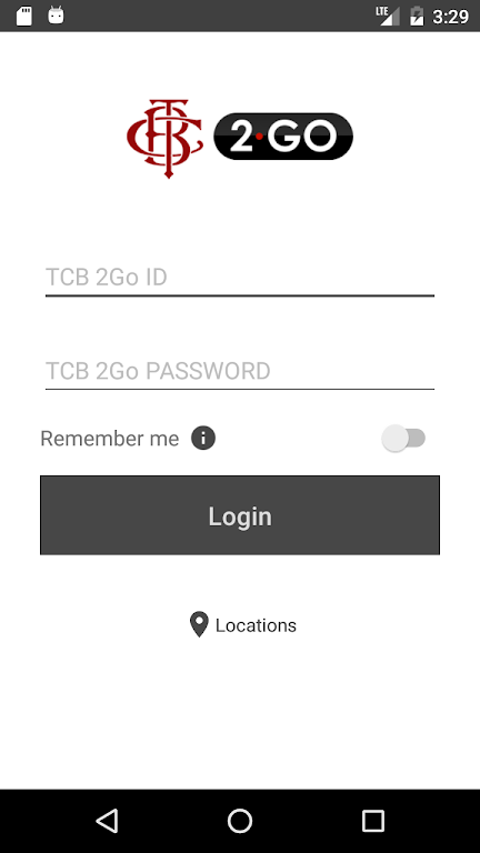 TCB  2Go Screenshot 2 