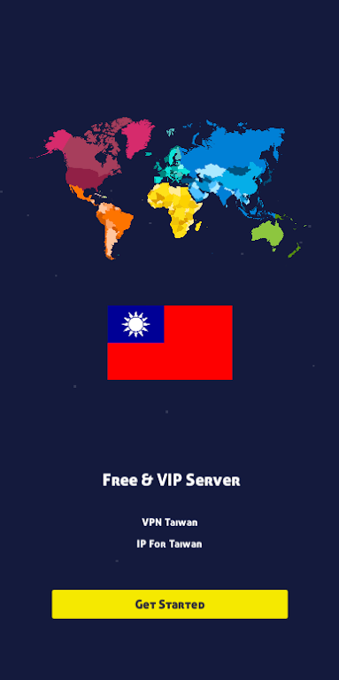 VPN Taiwan - IP for Taiwan Screenshot 1 