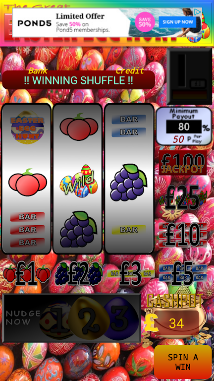 Easter Egg Hunt Slot Machine Screenshot 3 