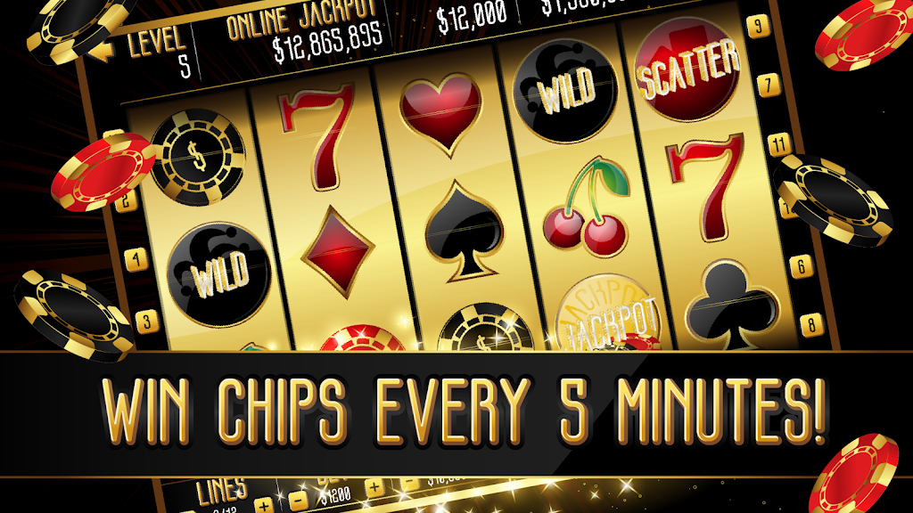 Gold Chips Slots Machines Screenshot 2 