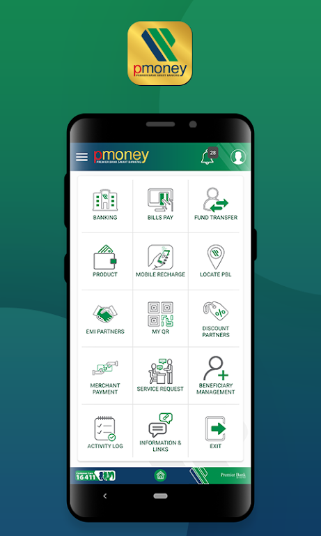 pmoney smart banking Screenshot 2 