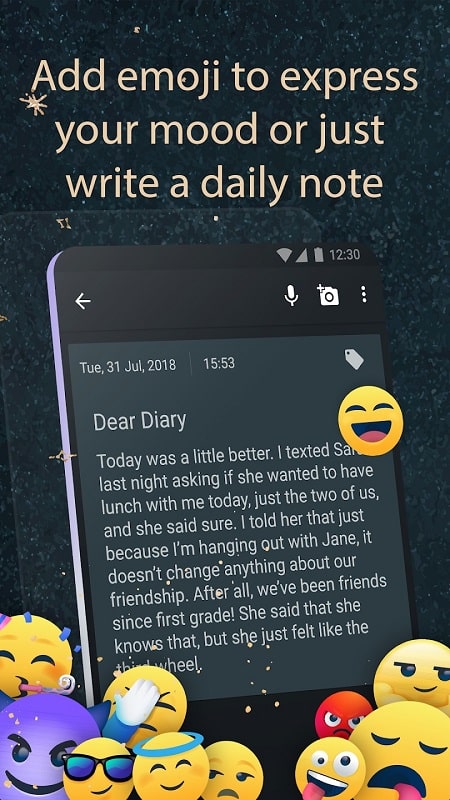 My Diary & Journal with Lock Screenshot 1