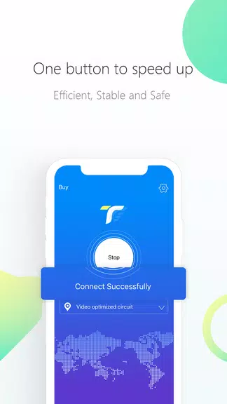 TTSpeed-Free VPN, one-click to China Screenshot 2 