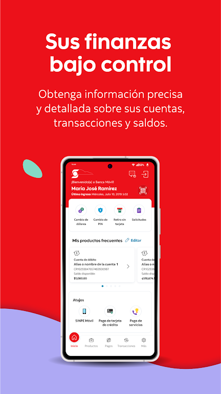 Scotiabank CR, Banca Móvil Screenshot 1 