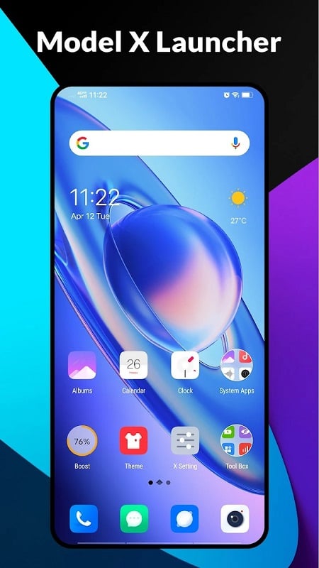 X Launcher Screenshot 1