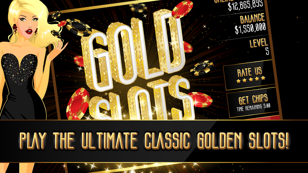 Gold Chips Slots Machines Screenshot 1 