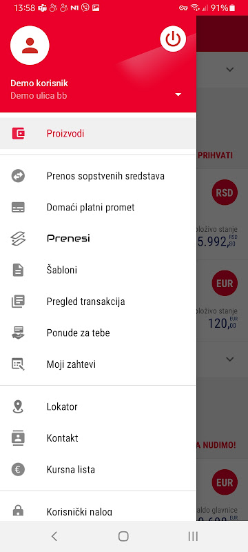 Eurobank Direktna Screenshot 2 