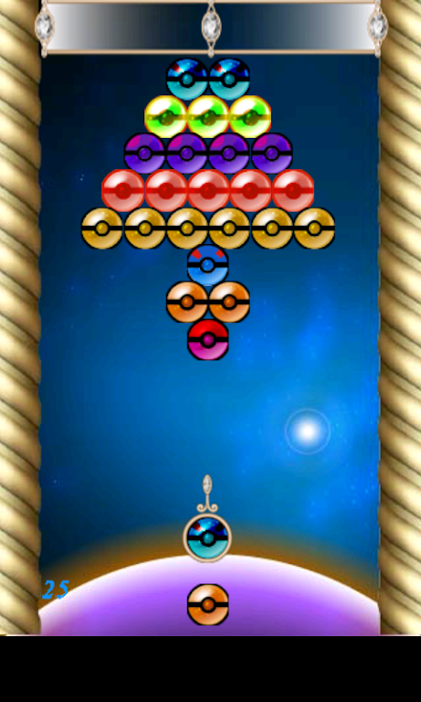 New Poki-mon Bubble Shooter Screenshot 4