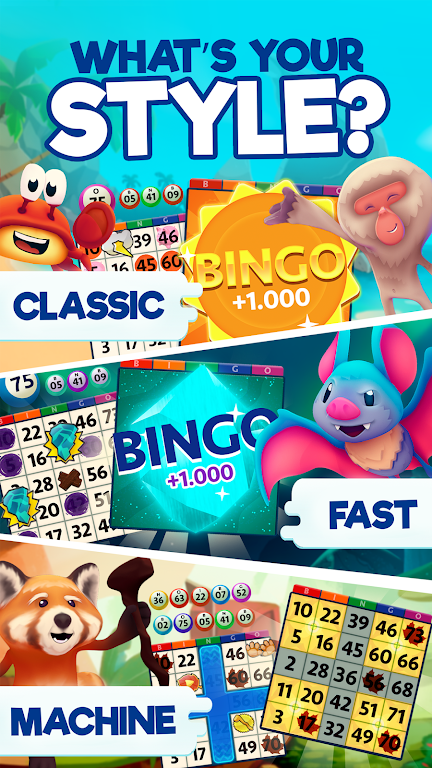 Bingo Bloon - Free Game - 75 Ball Bingo Screenshot 1