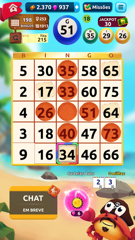 Bingo Bloon - Free Game - 75 Ball Bingo Screenshot 2