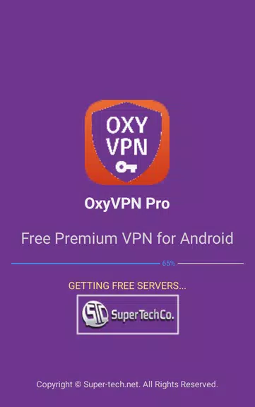 OxyVPN Super Free Unlimited VPN Screenshot 1