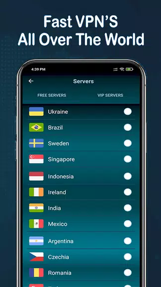 SuperVpn Unlimited Fast Proxy Screenshot 3