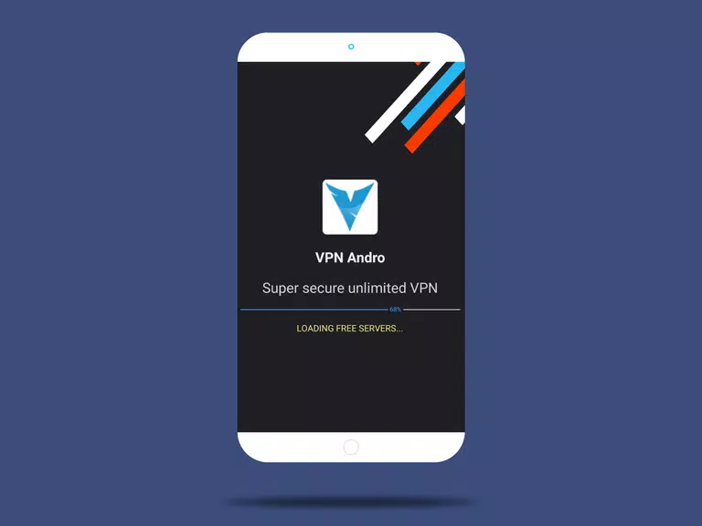 VPN Andro - Private and secure internet for free Screenshot 1 