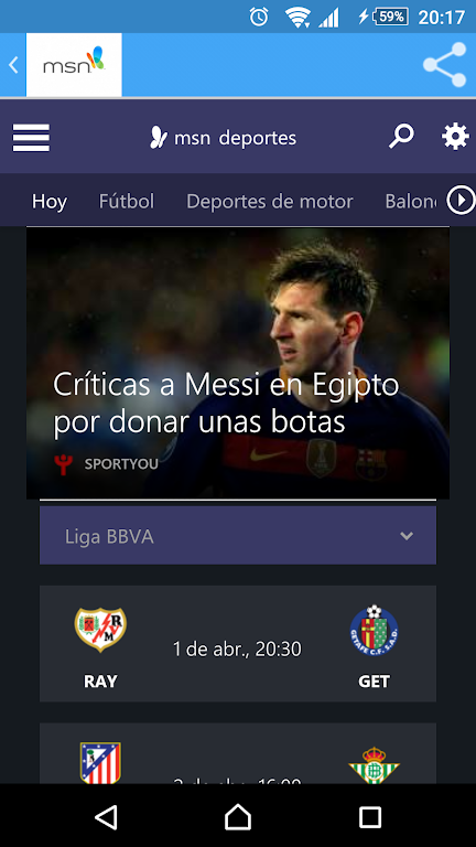 Msn España Screenshot 4 