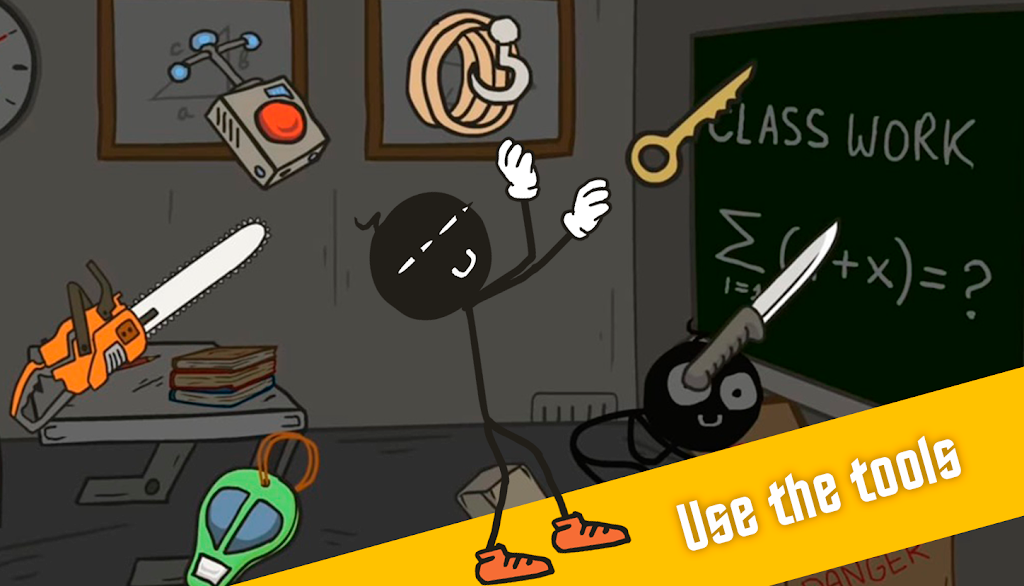 Stickman escape school super Screenshot 2 