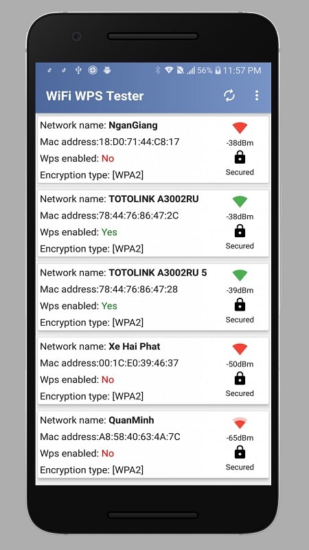 Wps Wpa Tester Screenshot 3