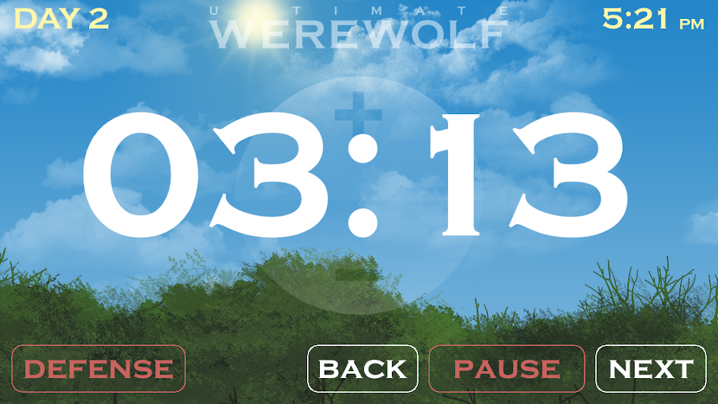 Ultimate Werewolf Timer Screenshot 1 