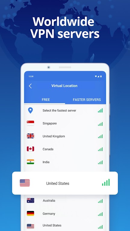 Snap VPN: Super Fast VPN Proxy Mod Screenshot 2