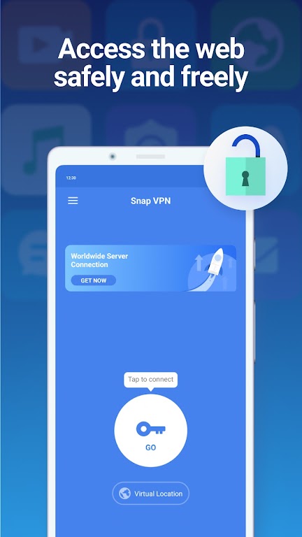 Snap VPN: Super Fast VPN Proxy Mod Screenshot 3