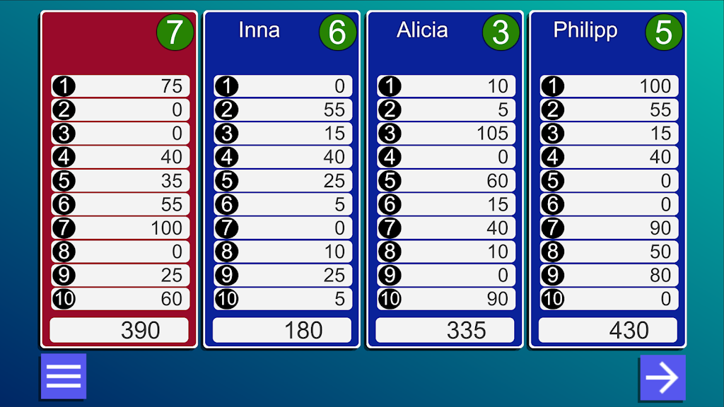 10 Phases card game Screenshot 2