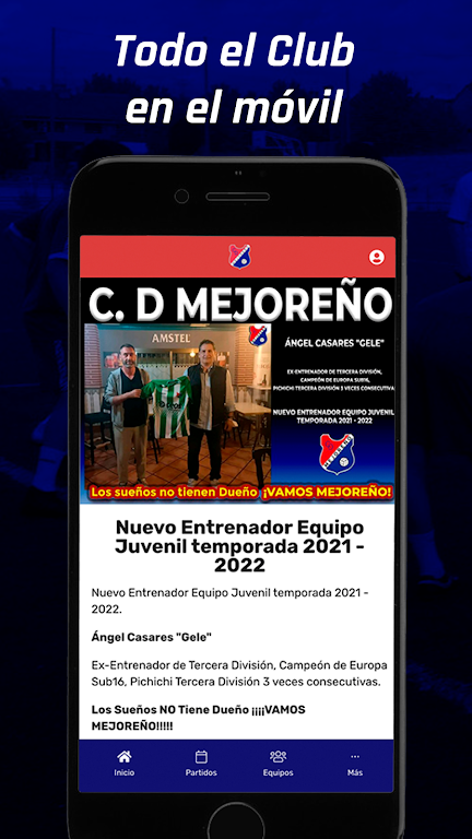 CD Mejoreño Screenshot 1