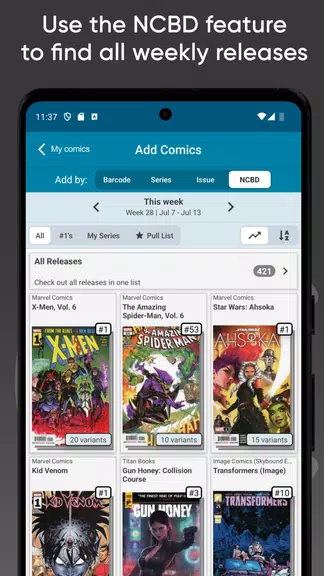 CLZ Comics - comic collection Screenshot 3