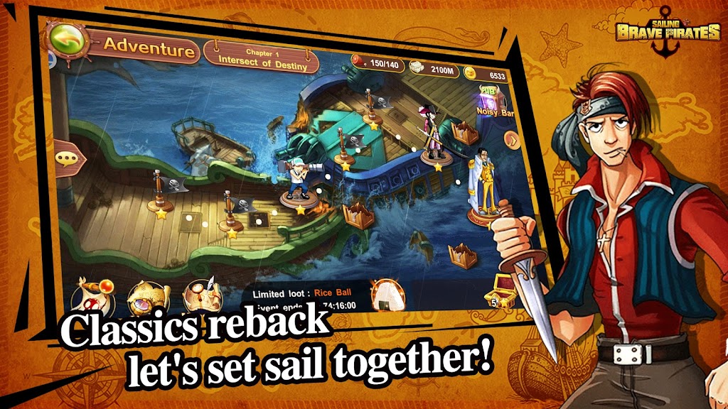 Brave Pirates: Sailing Screenshot 4 