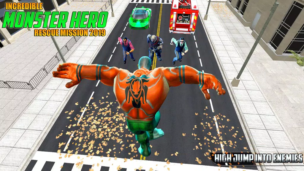 Incredible Monster Superhero Crime City 2018 Screenshot 2 