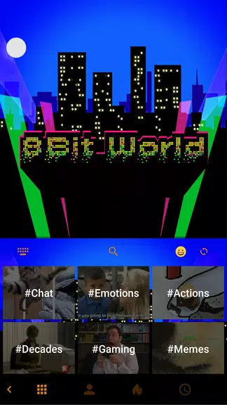 bitworld Keyboard Theme Screenshot 3 