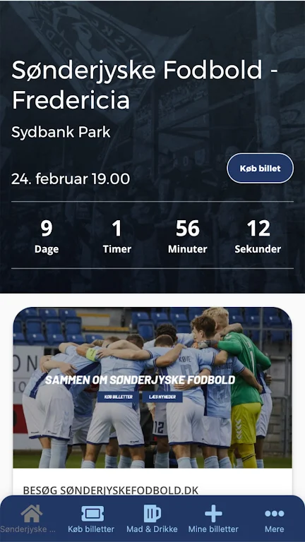 Sønderjyske Fodbold Screenshot 1