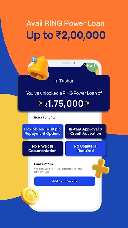 RING: Quick loan & UPI payment Screenshot 2
