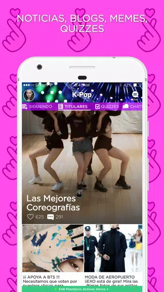 K-Pop Amino en Español Screenshot 1