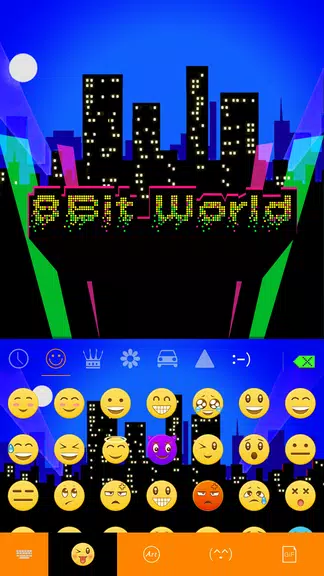 bitworld Keyboard Theme Screenshot 2 