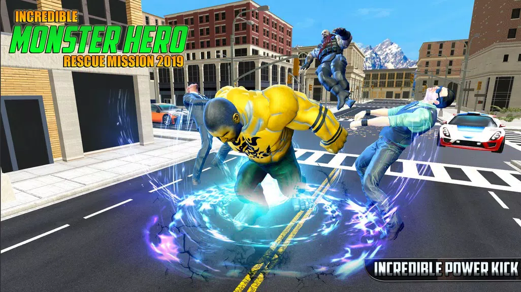 Incredible Monster Superhero Crime City 2018 Screenshot 1