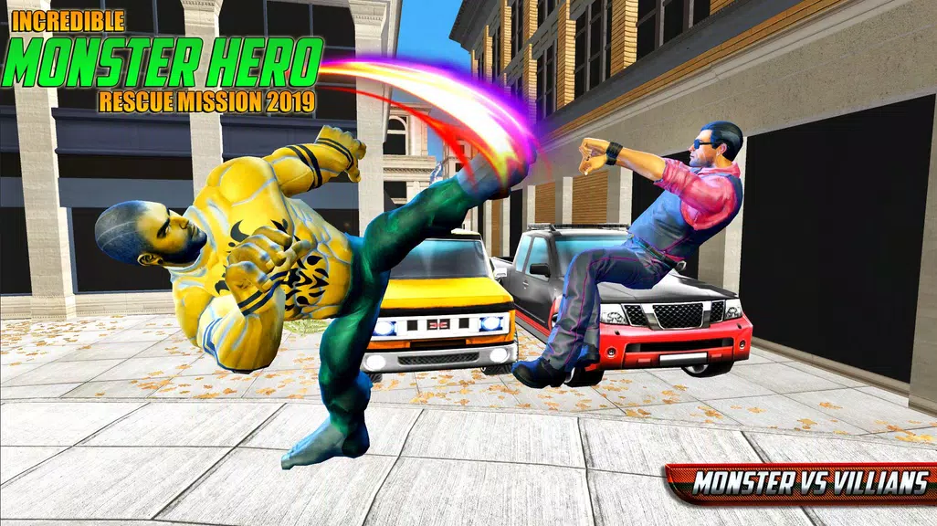 Incredible Monster Superhero Crime City 2018 Screenshot 3 