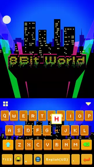 bitworld Keyboard Theme Screenshot 1