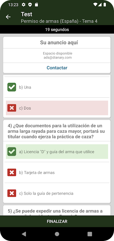 ExamenesCazador.com Screenshot 3