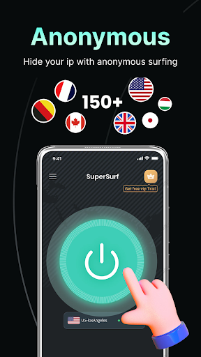 SuperSurf VPN - Fast &Safe VPN Screenshot 1 